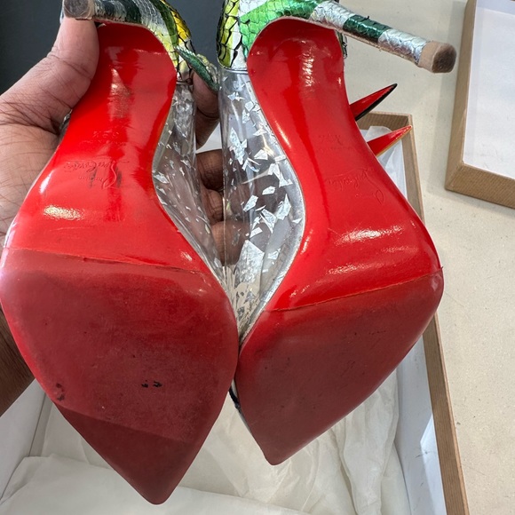 Christian Louboutin - Debout 120 Python Heel - Picture 4 of 13